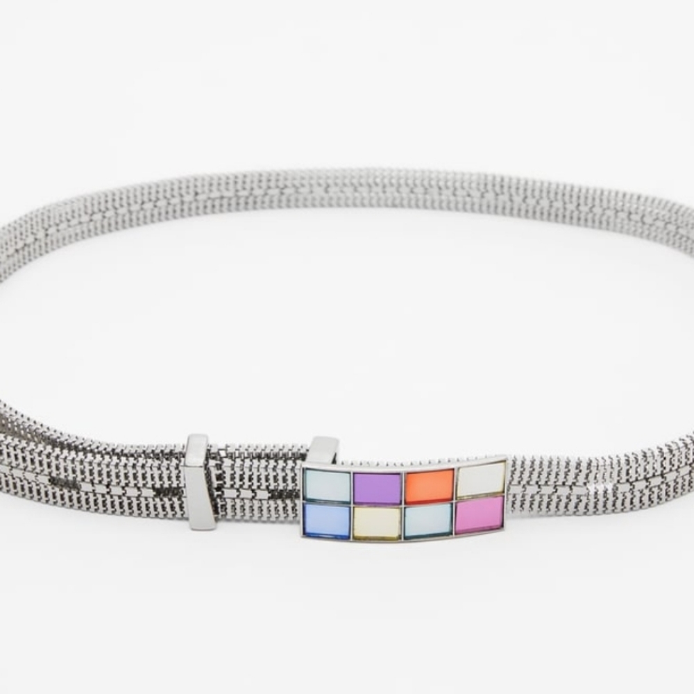 Zara Rhinet belt size 30